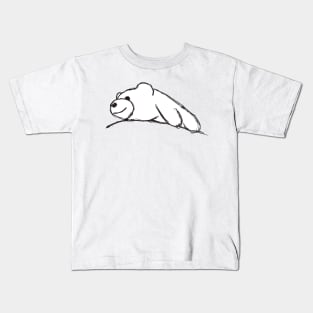 Smiley Bear Climbing Kids T-Shirt